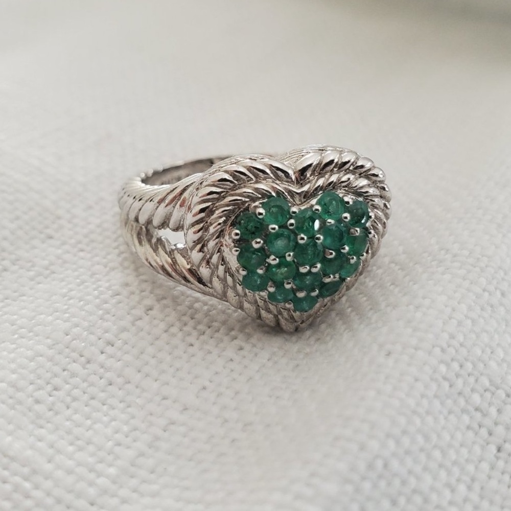 Judith Ripka Heart Ring